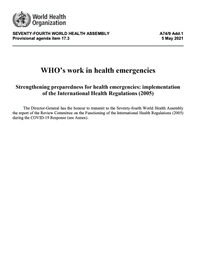 IHR during COVID-19 Reportthumbnail image