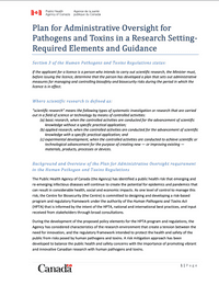 Pathogens and Toxins in a Research Settingthumbnail image